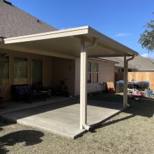 New-Aluminum-Patio-Cover-for-Fresh-Concrete-Slab-in-Covington-LA 2